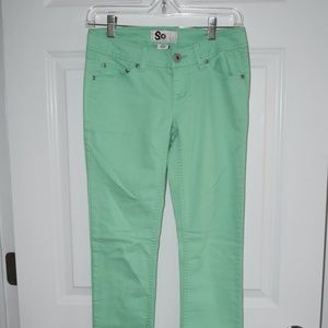Green Skinny Jean